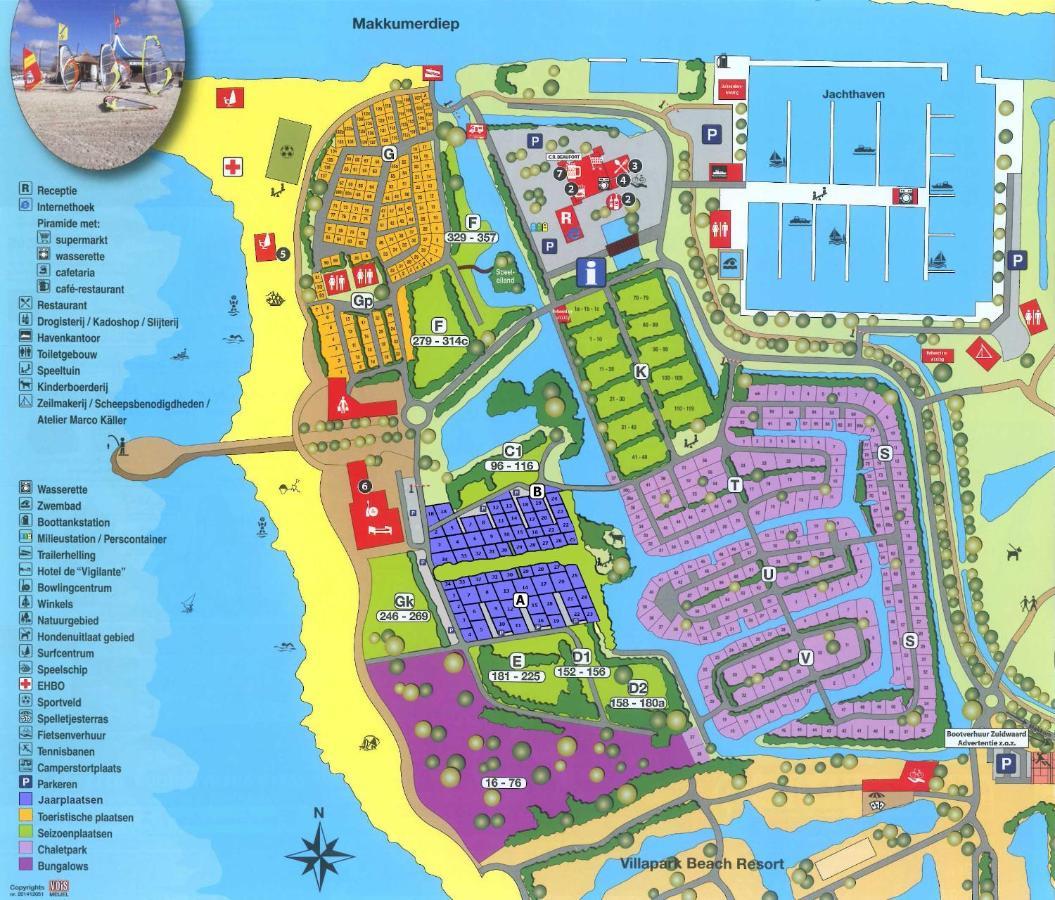 Vakantiehuisje Makkum Nl - T11 Экстерьер фото